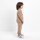 Костюм (рубашка и брюки) детский KAFTAN "Муслин", р.30 (98-104 см) бежевый - Фото 2