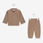 Костюм (рубашка и брюки) детский KAFTAN "Муслин", р.30 (98-104 см) бежевый - Фото 7