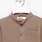 Костюм (рубашка и брюки) детский KAFTAN "Муслин", р.30 (98-104 см) бежевый - Фото 9