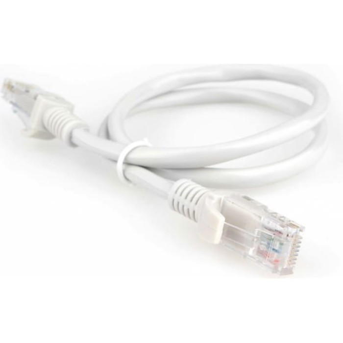 Патч-корд Гарнизон PC-UTP-5e-0.5, UTP 5е кат., RJ-45(m)-RJ-45(m), 0.5 м, серый - Фото 1