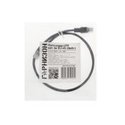 Патч-корд Гарнизон PC-UTP-5e-0.5-BK, UTP 5е кат., RJ-45(m)-RJ-45(m), 0.5м, черный - Фото 2