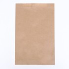 Пакет бумажный фасовочный, крафт, V-образное дно, 39 х 25 х 9 см - Фото 3