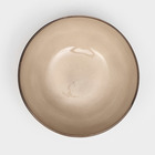 Тарелка керамическая "Салатница", 2,7 л, 25,5 см, серая, 1 сорт, Иран - Фото 3