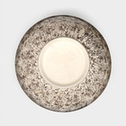 Тарелка керамическая "Салатница", 2,7 л, 25,5 см, серая, 1 сорт, Иран - Фото 4