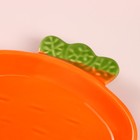 Тарелка "Морковь", керамика, оранжевая, 18 см, Иран - Фото 3