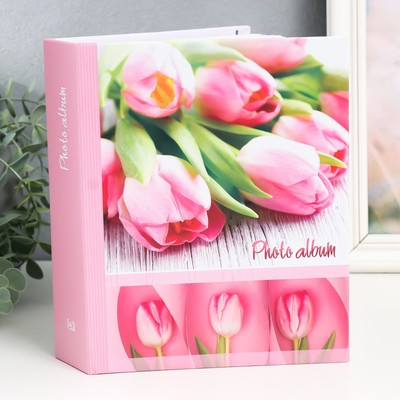 Фотоальбом на 200 фото 10×15 см «Цветы», 50 листов