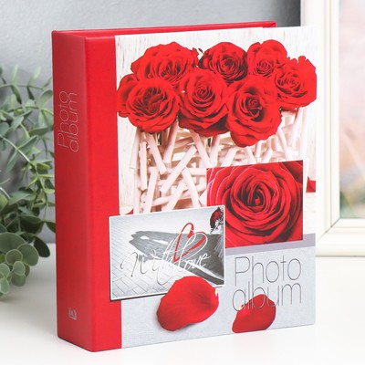 Фотоальбом на 200 фото 10×15 см «Цветы», 50 листов