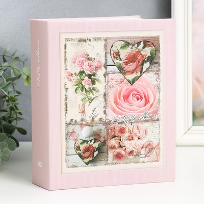 Фотоальбом на 200 фото 10×15 см «Цветы», 50 листов