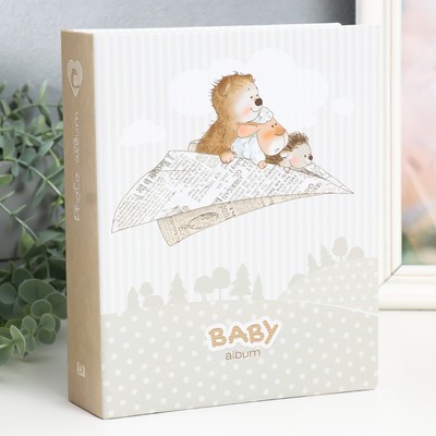 Фотоальбом на 200 фото 10×15 см Image Art «Детский: звери на самолётике», 50 листов