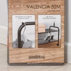 Стойка для одежды «Валенсия 32М», 91,5×30×162 см, цвет чёрный - Фото 10