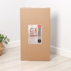 Гардеробная система с полками «Скандинавия 1», 110×38.5×147 см, чёрная - Фото 11