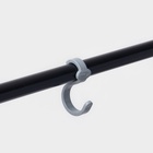 Гардеробная система с полками «Скандинавия 1», 110×38.5×147 см, чёрная - Фото 5