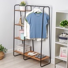 Гардеробная система с полками «Скандинавия 1», 110×38.5×147 см, чёрная - Фото 8