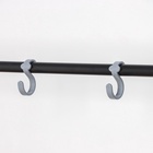 Гардеробная система с полками «Скандинавия 1», 110×38.5×147 см, чёрная - Фото 10