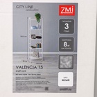 Стеллаж «Валенсия 15», 45.5×30×155.5 см, белый - Фото 9