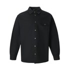 Рубашка мужская MIST oversize размер 48, черный - Фото 6