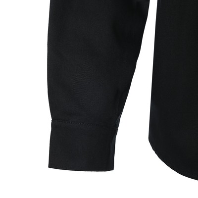 Рубашка мужская MIST oversize, размер 48, чёрная