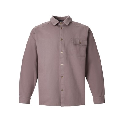 Рубашка мужская MIST oversize размер 48, серая