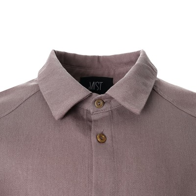 Рубашка мужская MIST oversize размер 48, серая