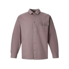 Рубашка мужская MIST oversize р.50, серый - Фото 9