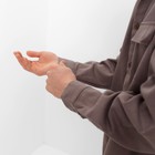 Рубашка мужская MIST oversize размер 54, серая - Фото 7