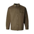 Рубашка мужская MIST oversize размер 48, хаки - Фото 10
