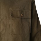 Рубашка мужская MIST oversize размер 54, хаки - Фото 12