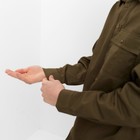 Рубашка мужская MIST oversize размер 52, хаки - Фото 7