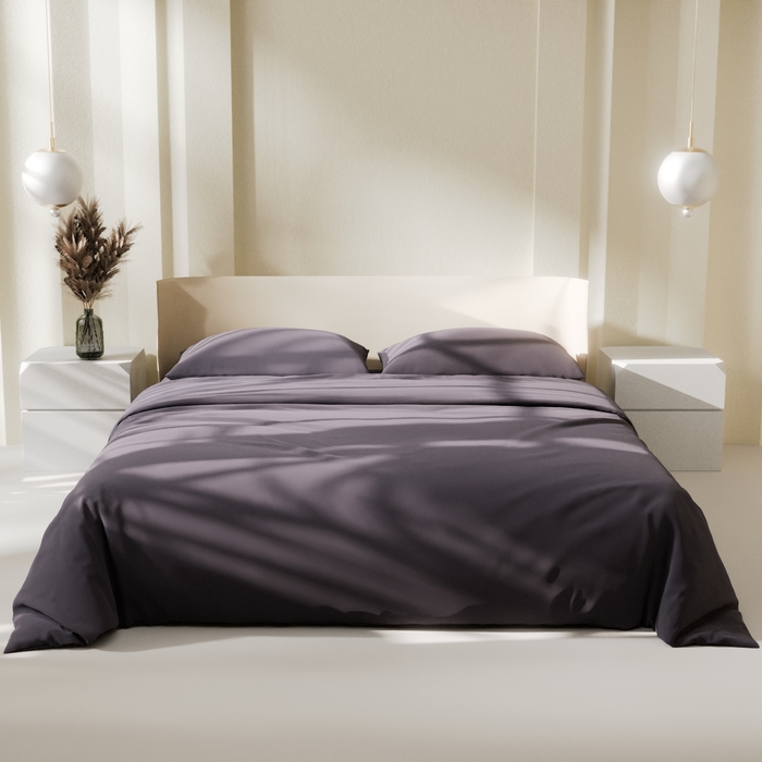 Постельное бельё LoveLife 2 сп "Moonlight night" 180х215 см, 200х225 см, 50х70±3 см-2 шт, микрофибра 85 гр - Фото 1
