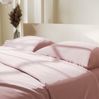 Постельное бельё LoveLife евро "Almond flower" 200х215 см, 225х240 см, 50х70± 3 см-2 шт, микрофибра 85 гр - Фото 4