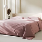 Постельное бельё LoveLife евро "Almond flower" 200х215 см, 225х240 см, 50х70± 3 см-2 шт, микрофибра 85 гр - Фото 6