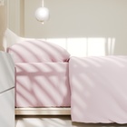 Постельное бельё LoveLife евро "Almond flower" 200х215 см, 225х240 см, 50х70± 3 см-2 шт, микрофибра 85 гр - Фото 3