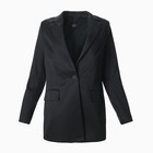 Пиджак женский однобортный MIST р. 42, черный 9449290