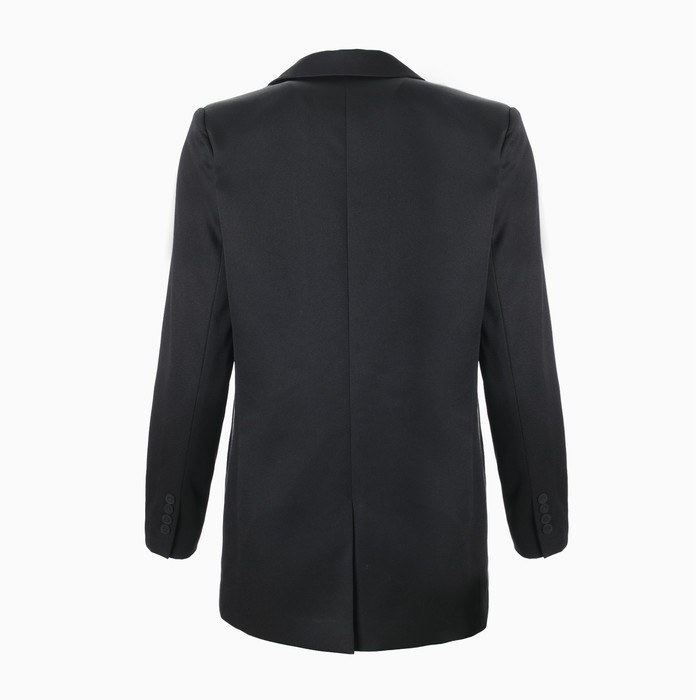 Пиджак женский однобортный MIST р. 44, черный 62031