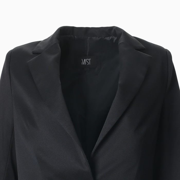 Пиджак женский однобортный MIST р. 50, черный 62033