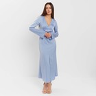 Платье женское шелковое MIST: Classic Collection р. 42, цвет голубой - Фото 4