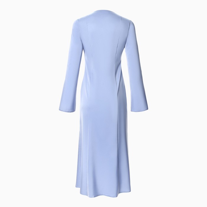 Платье женское шелковое MIST: Classic Collection р. 44, цвет голубой - фото 1887087831