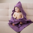 Уголок детский вафельный «Экономь и Я», 90×90 см, хлопок 100%, лавандовый - Фото 3