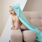 Уголок детский вафельный «Экономь и Я», 90×90 см, хлопок 100%, небесный - Фото 3