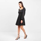 Платье женское MIST р. 44, черный 9487880