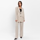 Брюки женские MIST р.44, бежевый - фото 805435343 Брюки женские MIST р.44, бежевый - фото 805435343