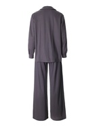Комплект женский (рубашка, брюки, топ) KAFTAN "Base" р. 48,  графит 9498694 - фото 14354344