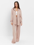 Комплект женский (рубашка, брюки, топ) KAFTAN "Base" р. 44,  пудровый 9498697 - фото 10398761