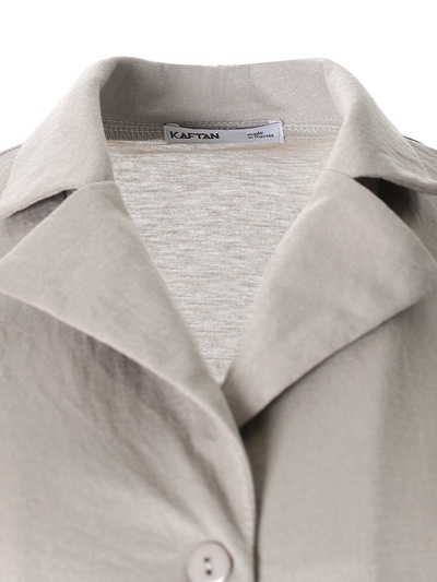 Костюм женский (рубашка, брюки, топ) KAFTAN Base, размер 44, серый