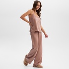 Комплект женский (майка, брюки) KAFTAN "Silk" р. 44,  пудровый - Фото 4