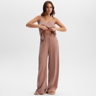 Комплект женский (майка, брюки) KAFTAN "Silk" размер 46, пудровый - Фото 5