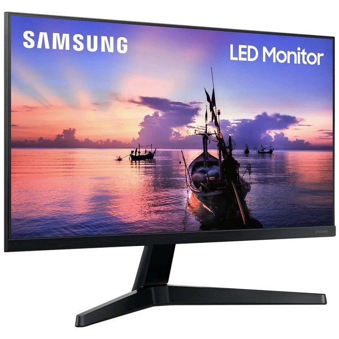 Монитор Samsung LF27T350F, 27", IPS, 1920x1080, 75Гц, 5мс, D-Sub, HDMI, чёрный - фото 51309745