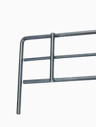 Ограждение small боковое для полки 400, H=50 мм, ЦИНК - Фото 3
