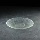 Тарелка обеденная «Ажур», d=26 см, стекло - фото 4376366