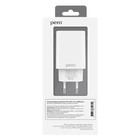Сетевое зарядное устройство PERO TC02, 2 USB, 2.1 А, кабель Lightning, белое - фото 51461643 Сетевое зарядное устройство PERO TC02, 2 USB, 2.1 А, кабель Lightning, белое - фото 51461643